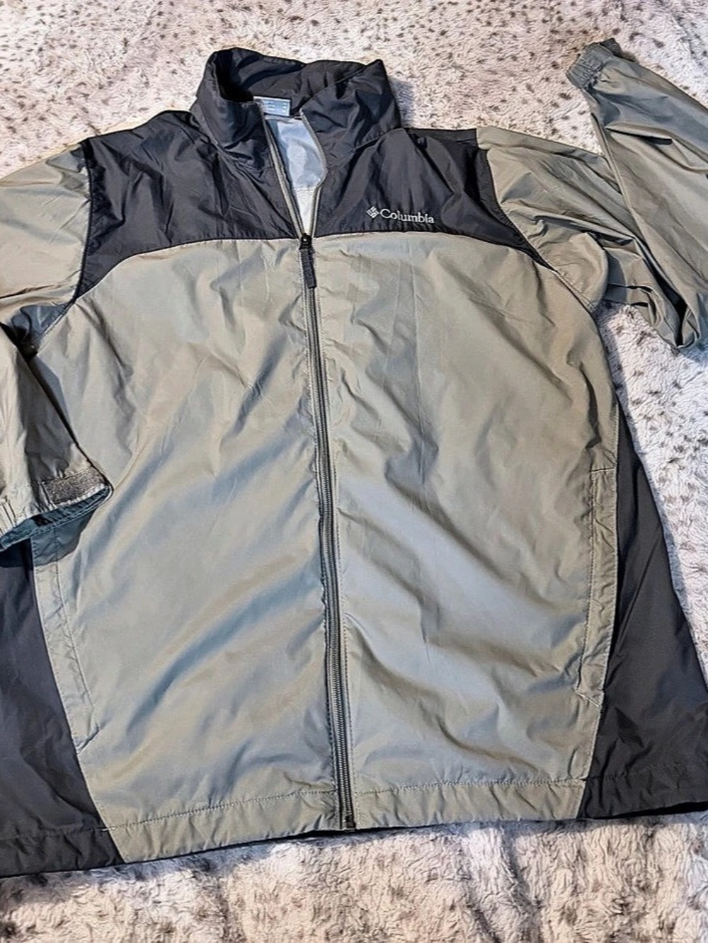 Columbia Vintage Columbia Colorblock Hooded Windbreaker Vintage Colorblock